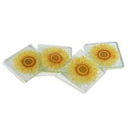 Peggy Karr Glass Tuscany Coasters (Pack of 4)  ™ Shopping