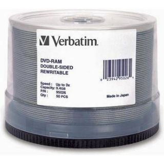 Verbatim  DVD RAM 9.4GB Disc (50) 95026