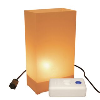 Electric Luminaria Kit with LumaBases Tan (10 Count)  