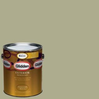 Glidden Premium 1 gal. #HDGG24D Always Avocado Flat Latex Exterior Paint HDGG24DPX 01F