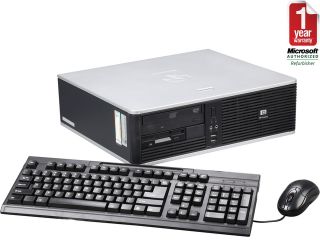 Refurbished HP DC5700 [Microsoft Authorized Recertified] Small Form Factor Desktop PC with Intel Core 2 Duo 1.86GHz, 2GB RAM, 160GB HDD, DVD CDRW, Windows 7 Home Premium 32 Bit