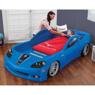 Step2   Corvette Convertible Toddler to Twin Bed with Lights (Your Choice in Color)