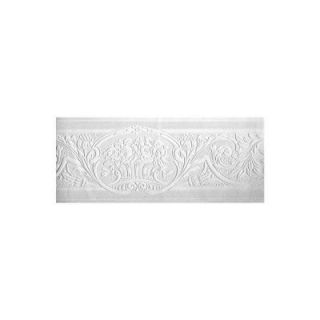 York Wallcoverings 7 in. Patent Decor Rose Scroll Paintable Border PT1851B