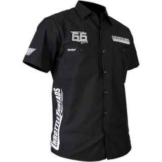 Throttle Threads Shop Shirt Mens Button Up TT Snow 4XL