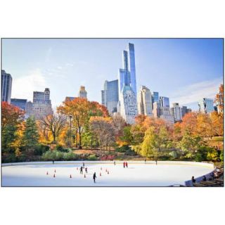 Ice Skaters Having Fun in New York's Central Park in Fall Photography by Eazl