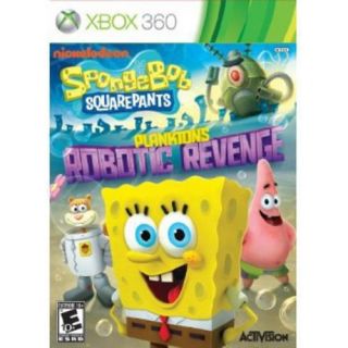 Spongebob Squarepants Plankton&#161;&#175;s Robotic Revenge (Xbox 360)