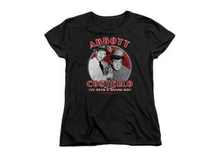 Abbott & Costello Bad Boy Womens Short Sleeve Shirt