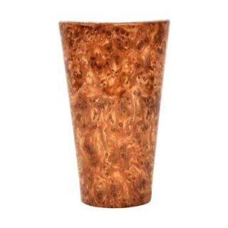 It's Exciting Lighting Vivid Series Wall Mounted Indoor/Outdoor Burl Wood Style Battery Operated 5 LED Wall Sconce IEL 2464G
