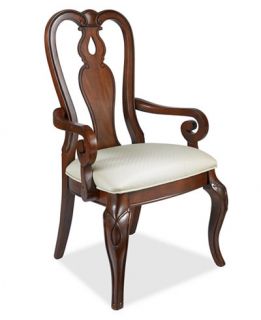 Bordeaux Dining Chair, Louis Philippe Style Queen Anne Arm Chair