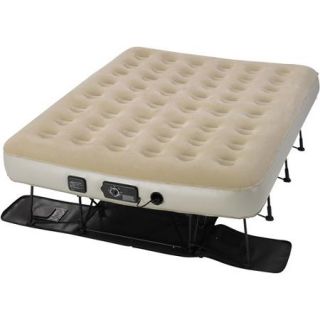 Serta EZ Air Bed with NeverFlat AC Pump, Queen