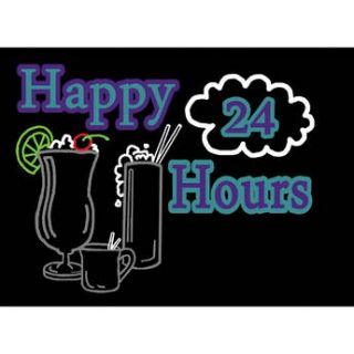 Porta Trace / Gagne LED Light Panel with Happy 1618  HAPPY HOUR