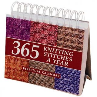 365 Knitting Stitches a Year   Perpetual Calendar