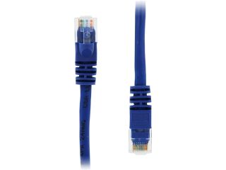 (10 Pack) 1 FT RJ45 CAT5E Molded Ethernet Network Patch Cable   Blue   Lifetime Warranty