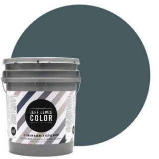 Jeff Lewis Color 5 gal. #JLC315 Lake Quarter Gloss Ultra Low VOC Interior Paint 305315