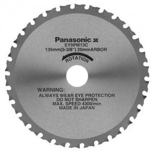 Panasonic Power Tools EY9PM13C Cordless Metal Cutting Blade, 5 3/8"   30 Teeth