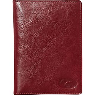 Mancini Leather Goods Deluxe Passport Wallet