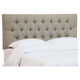 Skyline Edwardian Tufted Headboard Metallic