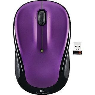 Logitech M325 Wireless Optical Mouse, Ambidextrous, Vivid Violet (910 003120)