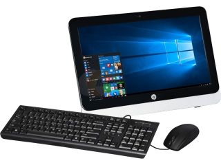 Refurbished HP All in One Computer 19 2114 AMD E Series E1 2500 (1.40 GHz) 4 GB DDR3 500 GB HDD 19.5" Windows 10 Pro