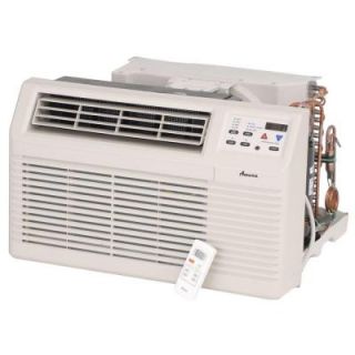 Amana 9,300 BTU 230/208 Volt R410A Through the Wall Air Conditioner with 3.5 kW Electric Heat and Remote PBE093G35CB