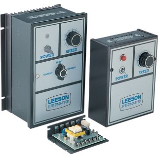 Leeson Speedmaster DC SCR Control — Open Chassis with Speed Pot, Non-Reversing, Model# 174311  Electric Motor Accessories