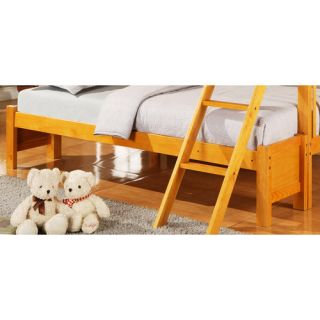 Elise Twin over Full Bunk Bed Conversion Kit, Honey Pine