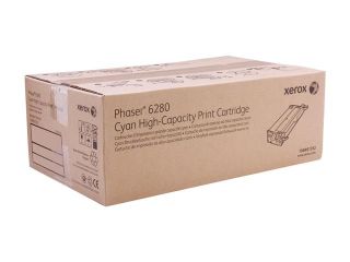 XEROX 106R01392 High Capacity Print Cartridge For Phaser 6280 Cyan