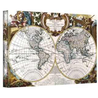 Art Wall Antique World Map Circa 1499 Canvas Art