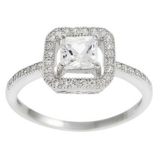 CT. T.W. Tressa Collection Round Cut Cubic Zirconia Pave Set Ring