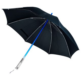 TG Unisex Black Nylon Color Changing LED Umbrella/Flashlight