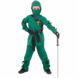 Green Ninja Child Halloween Costume