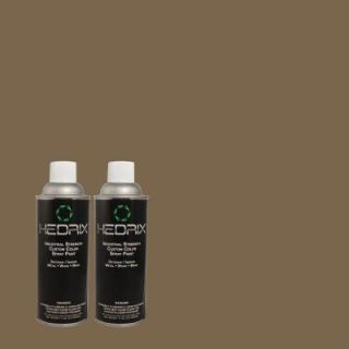 Hedrix 11 oz. Match of 320 Ivy Semi Gloss Custom Spray Paint (2 Pack) SG02 320