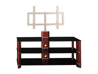 BUSH FURNITURE VS11550A 03 Up to 60" Rosebud Cherry Segments TV Stand with Swivel Mount