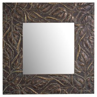 Howard Elliott Vines Square Wall Mirror