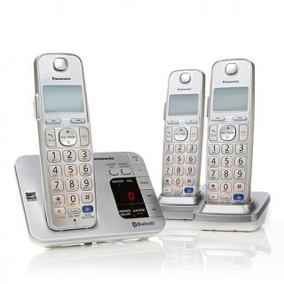 Panasonic DECT 6.0 PLUS 3 pack Cordless Phones with Link2Cell, Talking Caller I   7835261