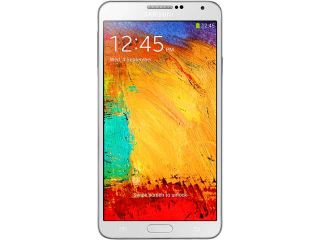 Samsung Galaxy Note 3 N9000 32 GB White 3G Quad core 1.9 GHz Cortex A15 & quad core 1.3 GHz Cortex A7 Unlocked Cell Phone