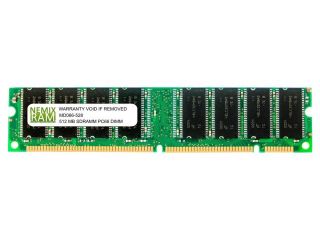 NEMIX RAM 512MB SDRAM PC66 168 pin DIMM Desktop PC Memory
