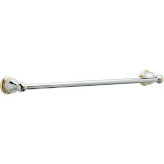 Pfister 24 in Georgetown Polished Chrome/Polished Brass Towel Bar