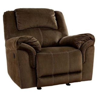 Quinnlyn Rocker Recliner   Coffee   Signature Design by Ashley