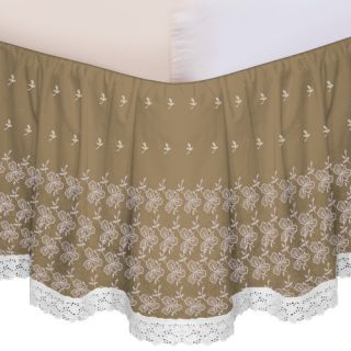 Veratex, Inc. Hike Up Your Skirt Embroidered Bed Skirt