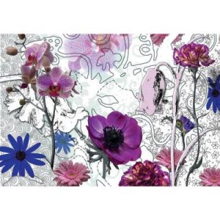 Komar 100 in. x 145 in. Purple Wall Mural 8 887