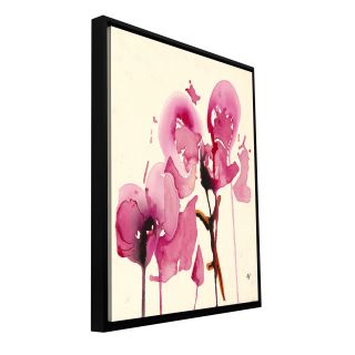 ArtWall Karin Johanneson Orchids I Floater Framed Canvas  