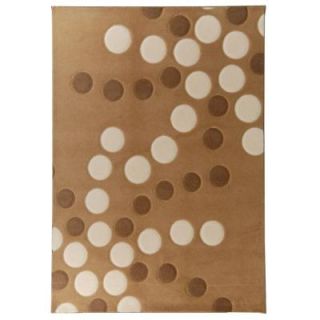 Lanart Coolio Beige 5 ft. x 7 ft. Area Rug CHCOO5X7BG