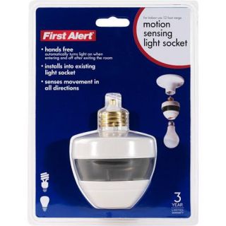 First Alert PIR725 Motion Sensing Light Socket