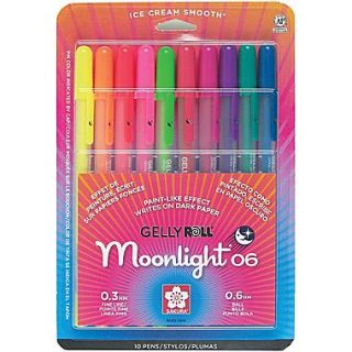 Sakura Blister Card Gelly Roll Moonlight 06 Fine Point Gel Ink Pen Set, ASRTD Colors