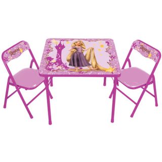 Kids Only Disney Princess Rapunzel Kids Square Activity Table Set