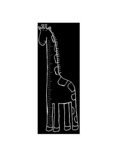 Giraffe Chalkboard Growth Chart by Wallies