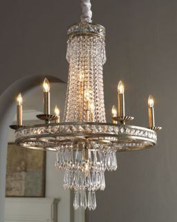 Upside Down 18 Light Crystal Chandelier