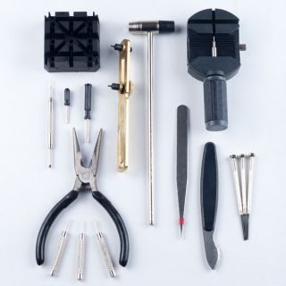 16 piece Plastic/Metal Watch Repair Tool Kit   Shopping