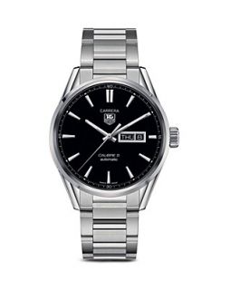 TAG Heuer Carrera Calibre 5 Day Date Stainless Steel Watch, 41mm